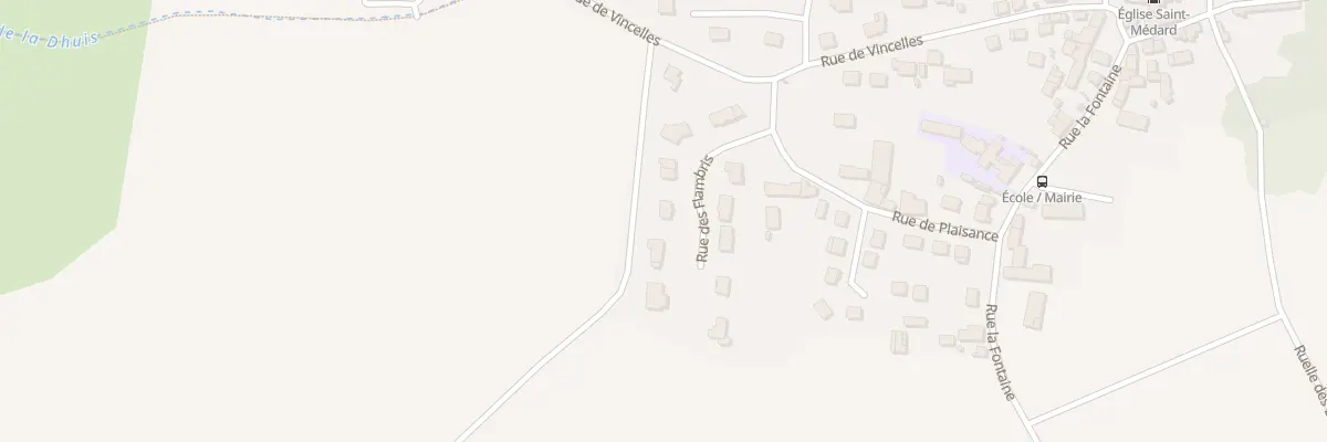 Plan du 8 Rue des Flambris à Boutigny