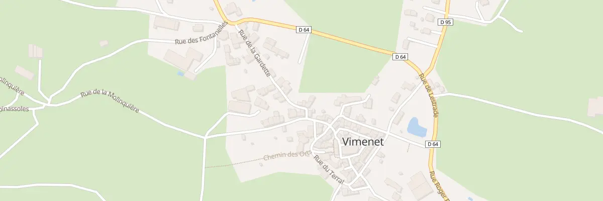 Plan du 5054 La Gardette à Vimenet