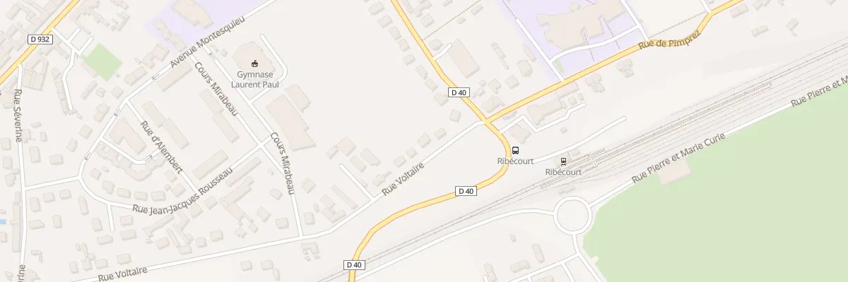 Plan du 68 Rue Voltaire à Ribécourt-Dreslincourt