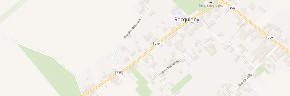 Plan du 5127 Rue de l’Abbaye à Rocquigny