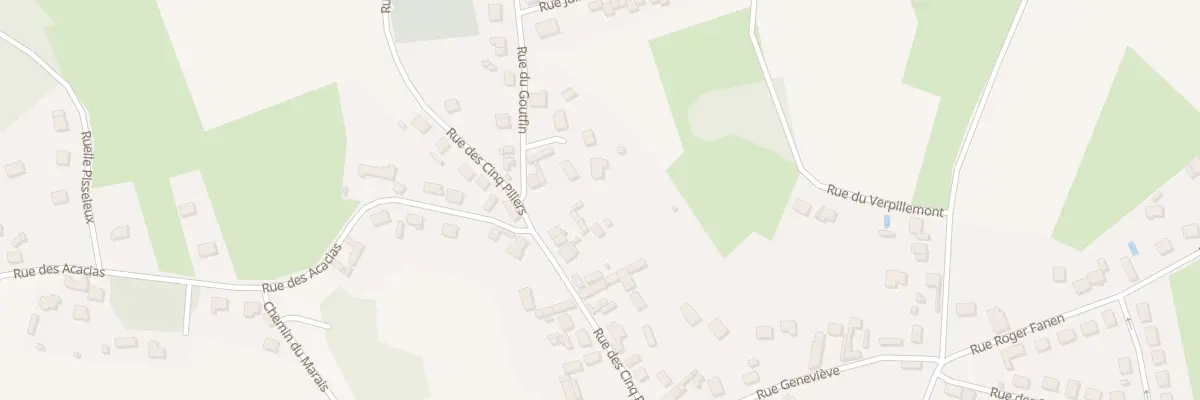 Plan du 490 Rue des Cinq Piliers à Ribécourt-Dreslincourt