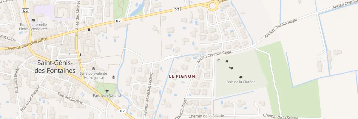 Plan du 18B Ach Ancien Chemin Royal à Saint-Génis-des-Fontaines