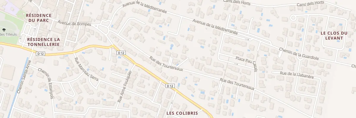 Plan du 9B Rue des Tourtereaux à Pia