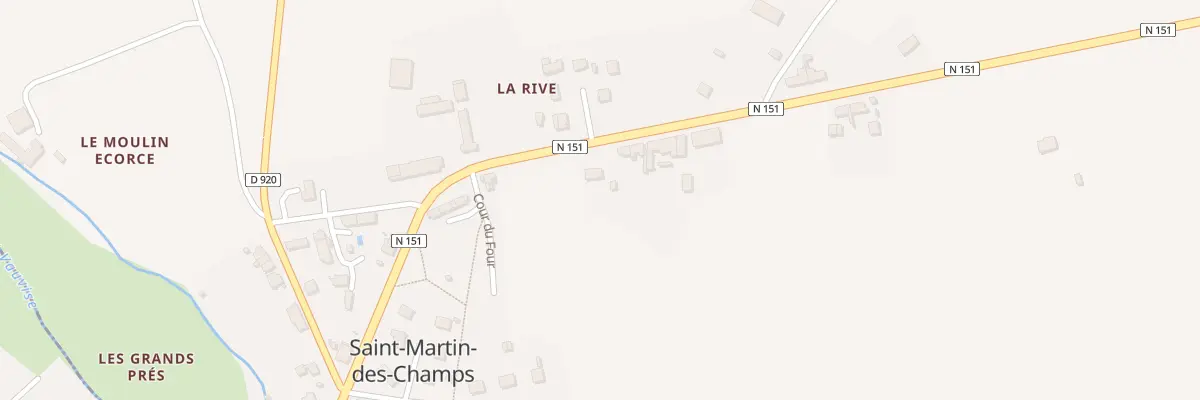 Plan du 10 Rte de la Charité sur Loire à Saint-Martin-des-Champs