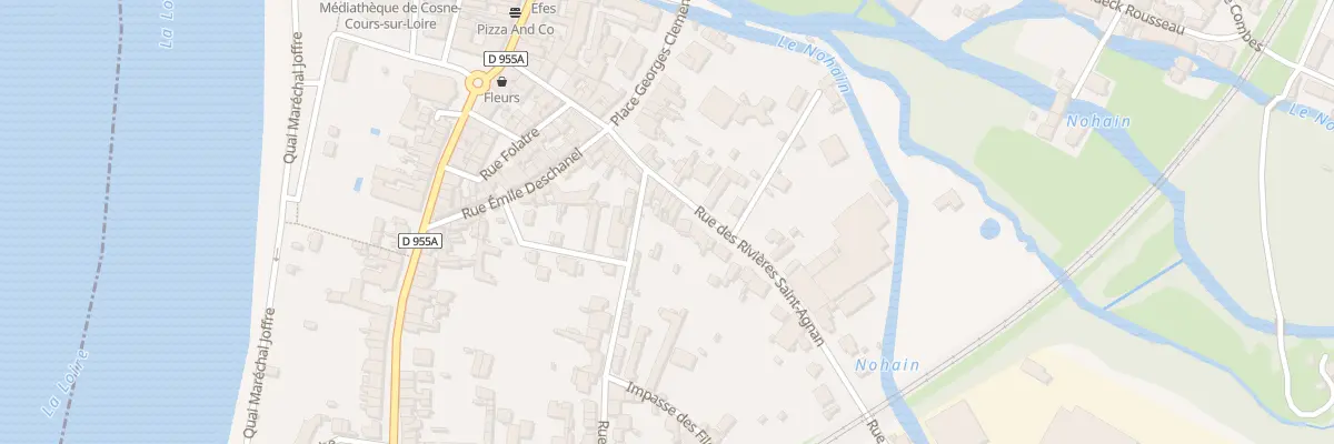 Plan du 24 Rue Rivieres Saint Agnan à Cosne-Cours-sur-Loire
