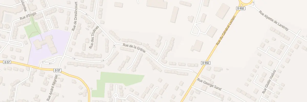 Plan du 265 Rue de la Grérie à Ribécourt-Dreslincourt