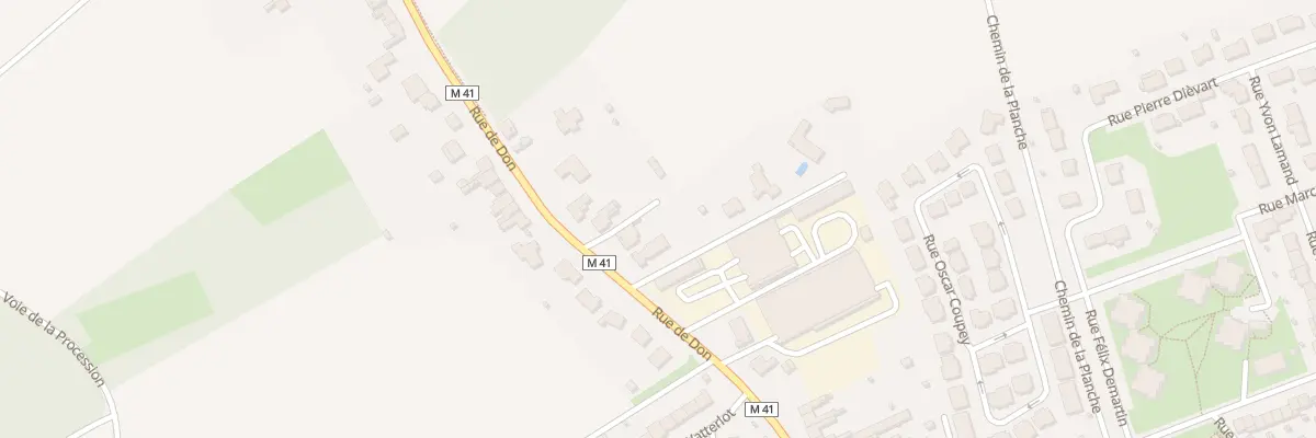 Plan du 108 Rte de Don à Annœullin
