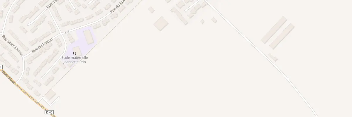 Plan du 33 Rue Michel Bart à Drocourt