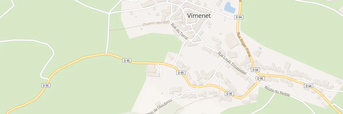 Plan du 5250 Vimenet à Vimenet