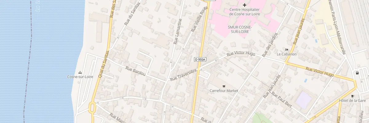 Plan du 20 Rue Vieille Route à Cosne-Cours-sur-Loire