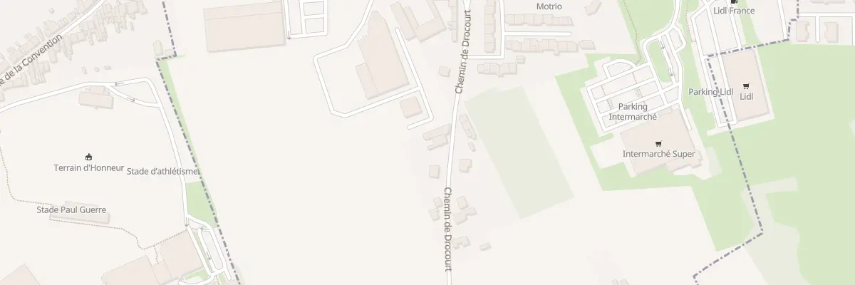 Plan du 42 Che de Drocourt à Montigny-en-Gohelle