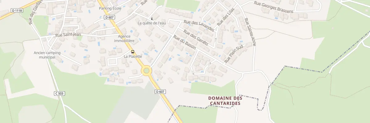 Plan du 4 Rue du Pech Romieu à Marcorignan
