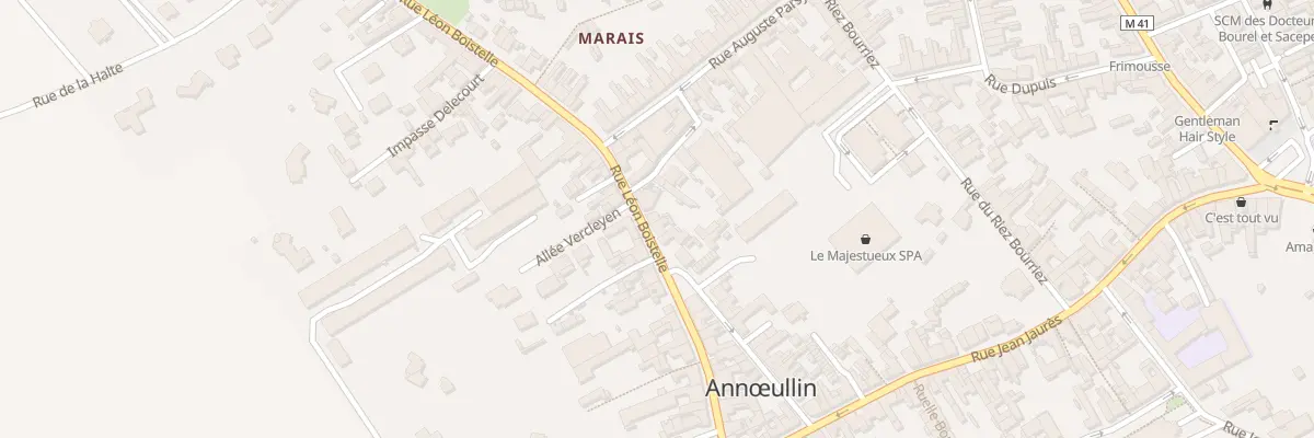 Plan du 30 Rue Léon Boistelle à Annœullin