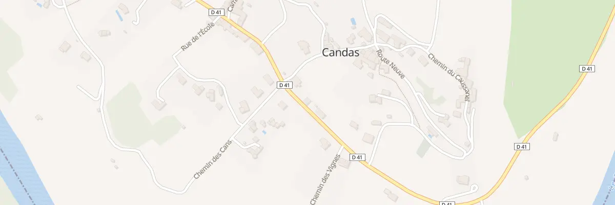 Plan du 5264 Candas à Montjaux