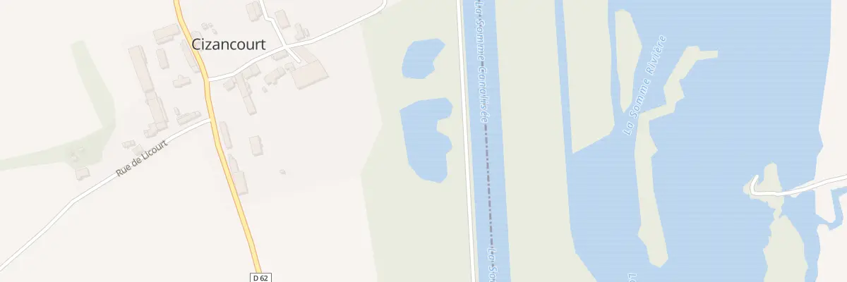 Plan du 6 Rue de la Traniere à Chaulnes