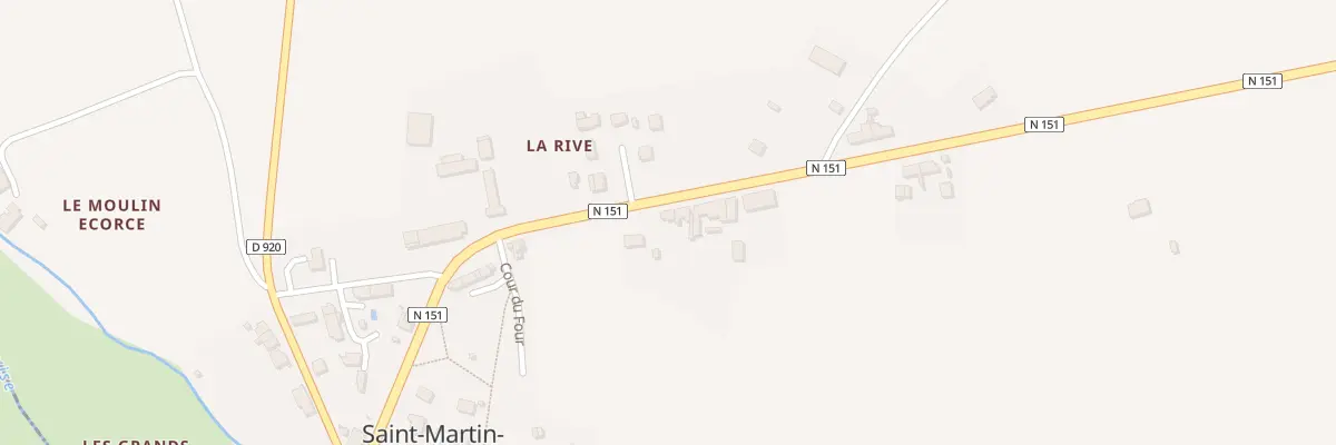 Plan du 12 Rte de la Charité sur Loire à Saint-Martin-des-Champs