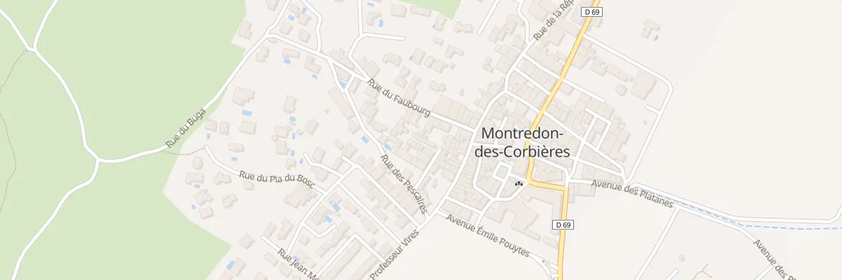 Plan du 6 Imp des Lauriers à Montredon-des-Corbières