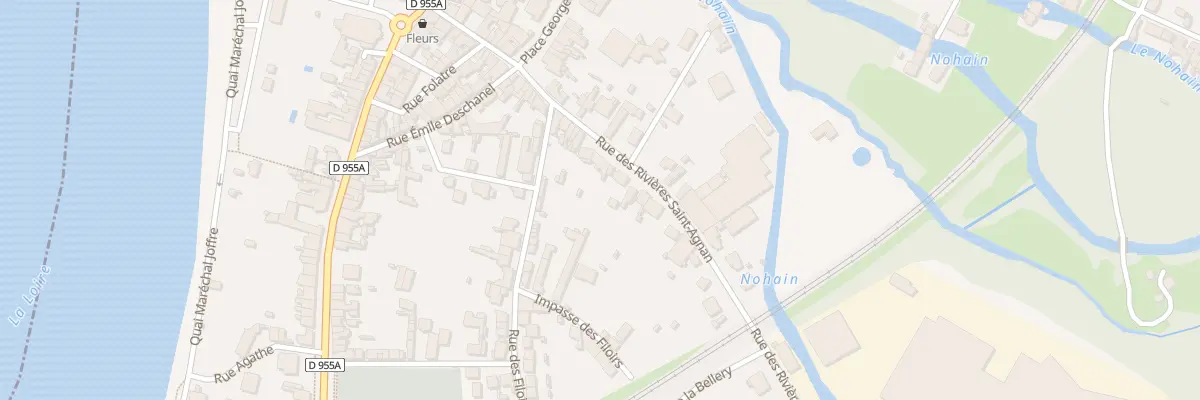 Plan du 30 Rue Rivieres Saint Agnan à Cosne-Cours-sur-Loire