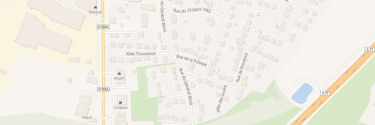 Plan du 2 Rue de la Puisaye à Cosne-Cours-sur-Loire