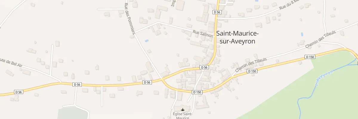 Plan du 7 Rue du Docteur Charpentier à Saint-Maurice-sur-Aveyron
