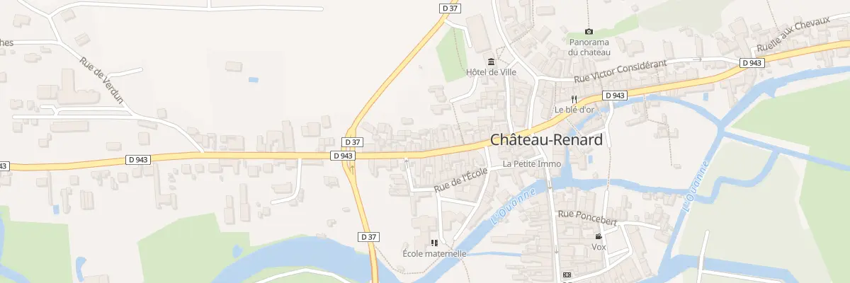 Plan du 98 Rue du Général de Gaulle à Château-Renard