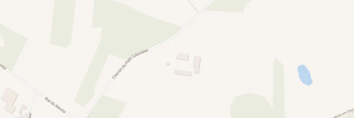 Plan du 2 Che du Petit Colombier à Pers-en-Gâtinais