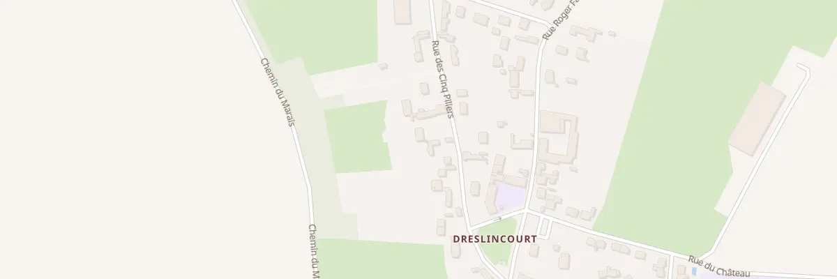 Plan du 119 Rue des Cinq Piliers à Ribécourt-Dreslincourt