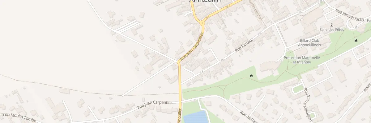 Plan du 95 Rue Jean Carpentier à Annœullin