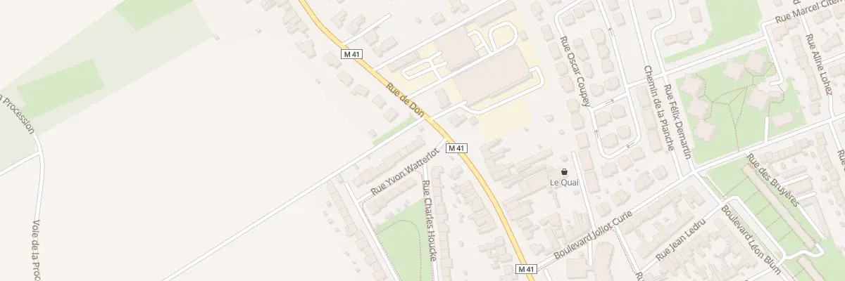 Plan du 2 Rue Yvon Watterlot à Annœullin