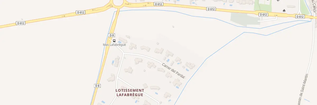 Plan du 7A Carrer Del Pardal à Montescot