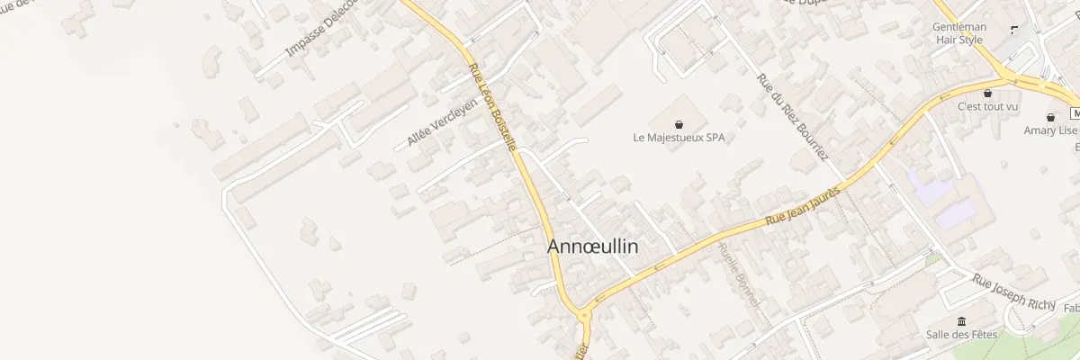 Plan du 22 Rue Léon Boistelle à Annœullin