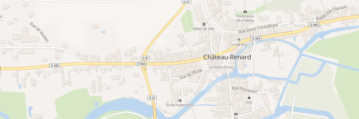 Plan du 88 Rue du Général de Gaulle à Château-Renard