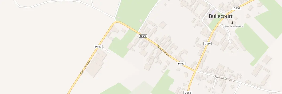 Plan du 14 Rue d’Arras à Bullecourt