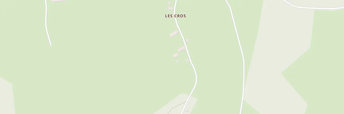 Plan du 8 Les Cros à Servant