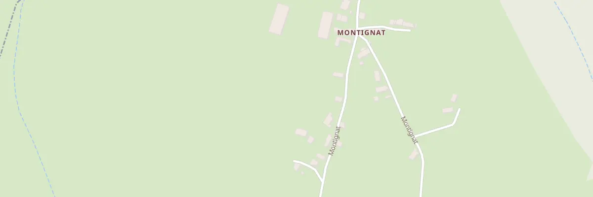 Plan du 9 Montignat à Servant