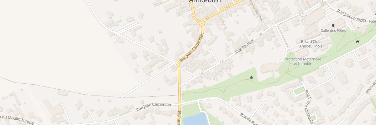 Plan du 85 Rue Jean Carpentier à Annœullin