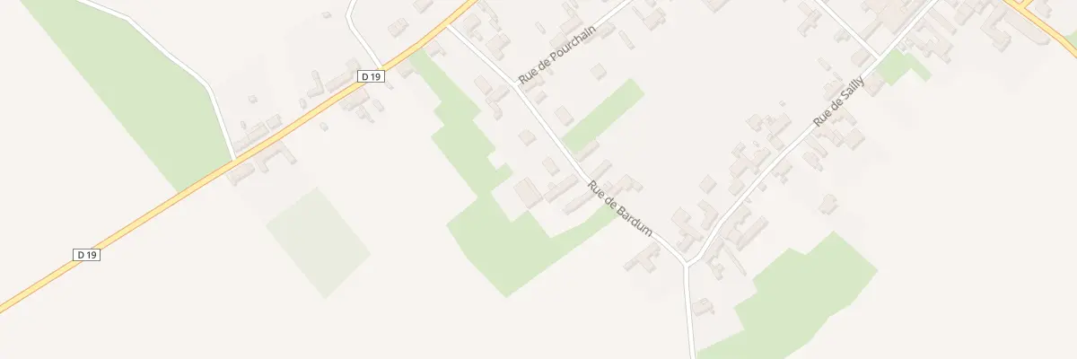 Plan du 3B Rue Bardum à Rocquigny