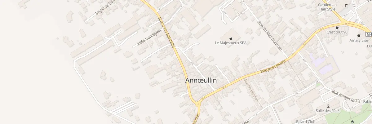 Plan du 20 Rue Léon Boistelle à Annœullin