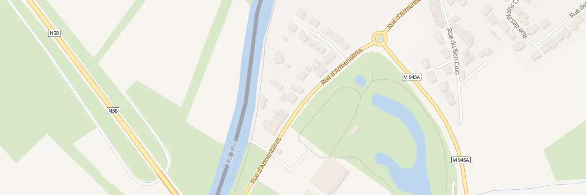 Plan du 47 Rue d’Armentières à Frelinghien