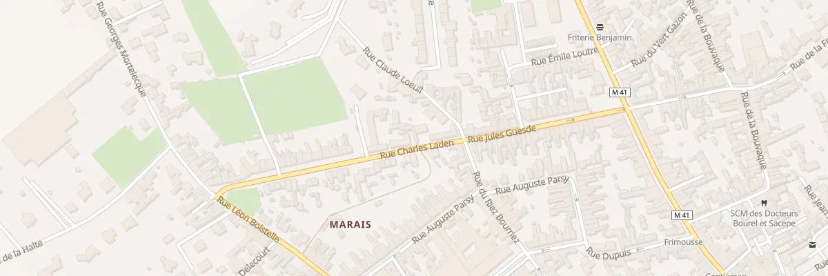 Plan du 4 Rue Charles Laden à Annœullin