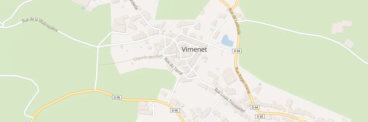 Plan du 5254 Vimenet à Vimenet