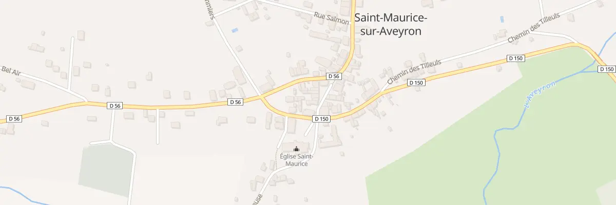 Plan du 3 Rue Franche à Saint-Maurice-sur-Aveyron