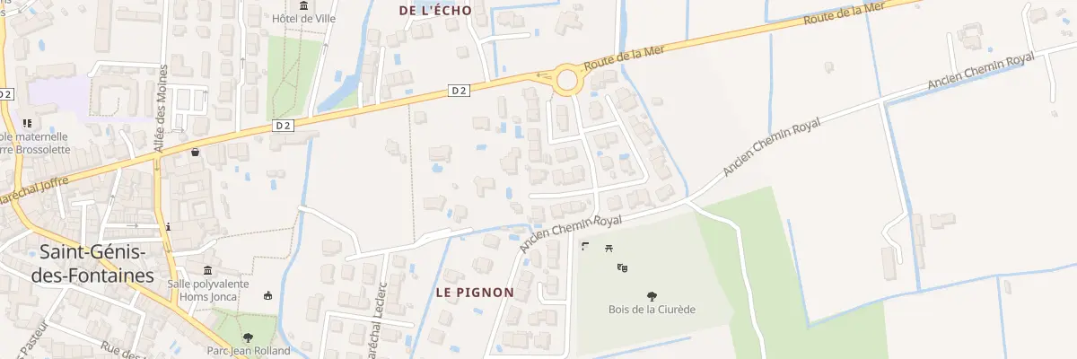 Plan du 8 Rue des Palmiers à Saint-Génis-des-Fontaines