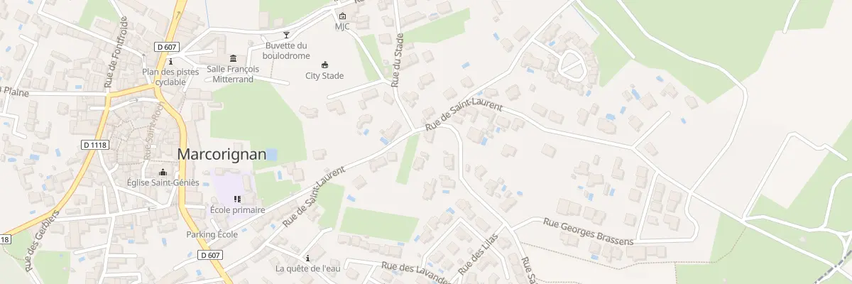 Plan du 2B Rue Sainte Anne à Marcorignan