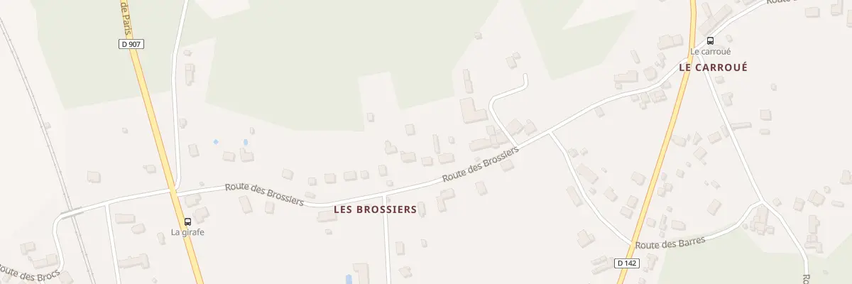 Plan du 21 Rte des Brossiers à La Celle-sur-Loire