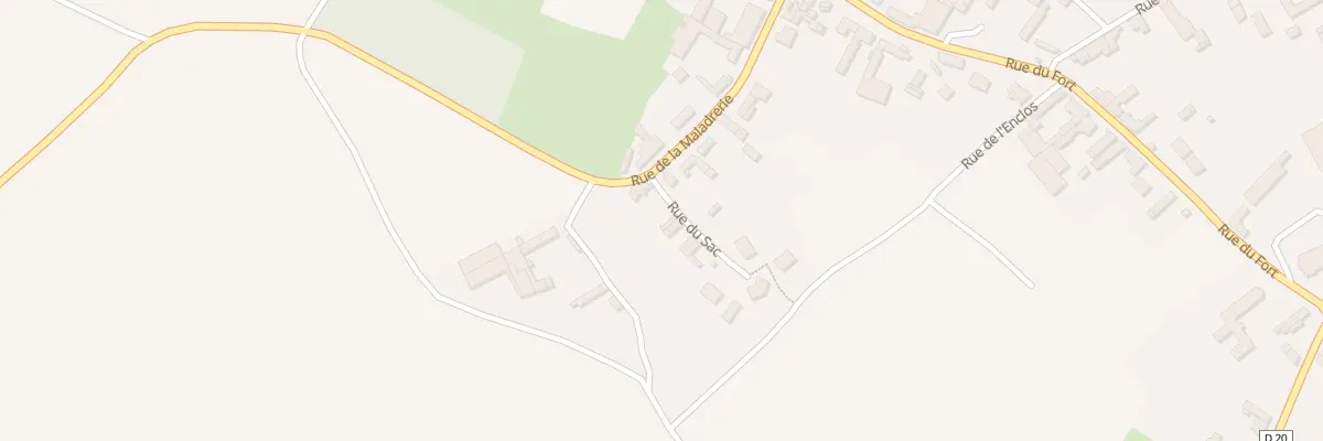 Plan du 8 Rue du Sac à Barastre
