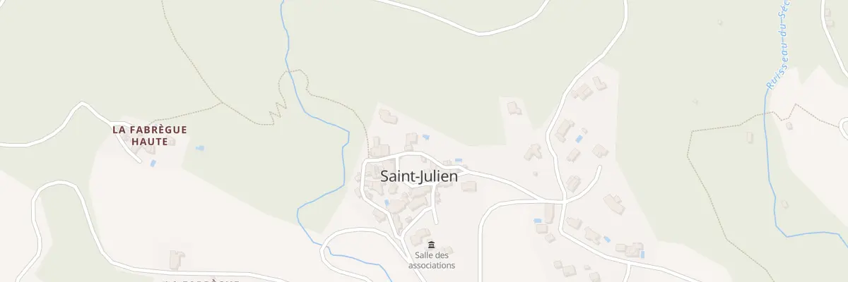 Plan du 5720F Hameau des Castagnes à Saint-Julien