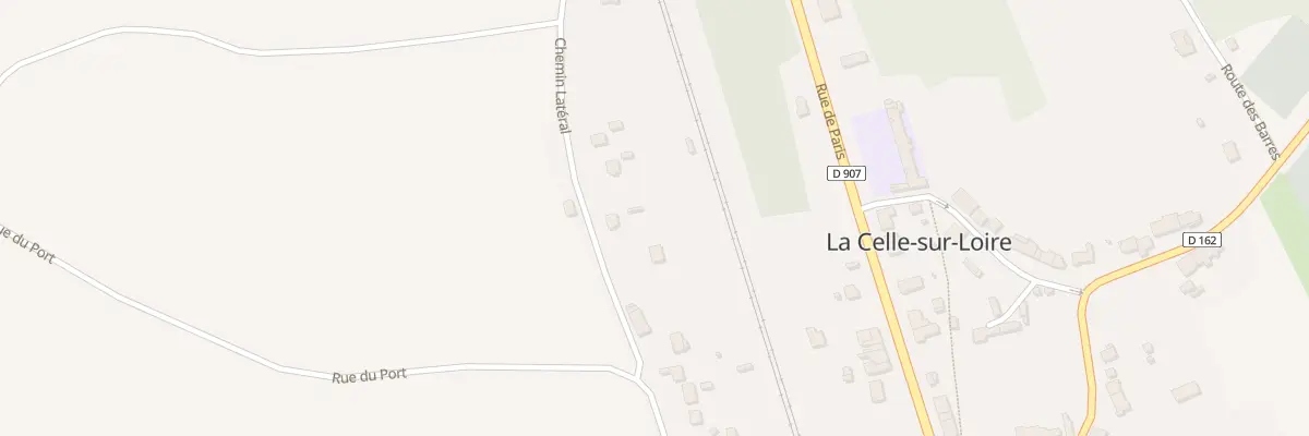 Plan du 8 Che Latéral à La Celle-sur-Loire