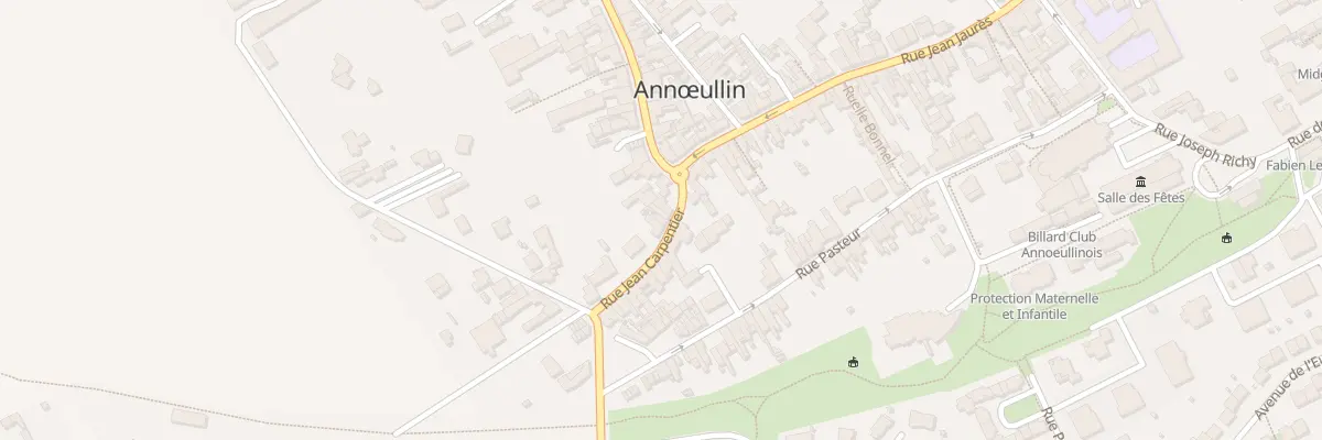 Plan du 30 Rue Jean Carpentier à Annœullin