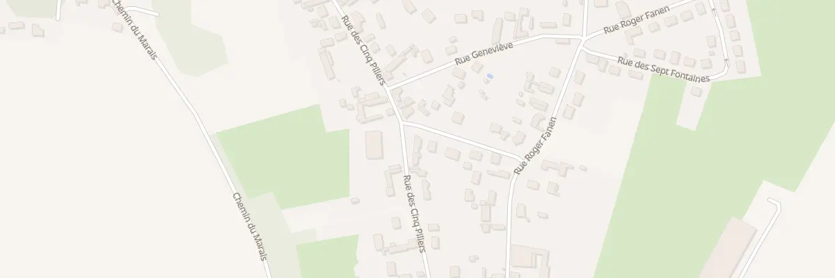 Plan du 238 Rue des Cinq Piliers à Ribécourt-Dreslincourt